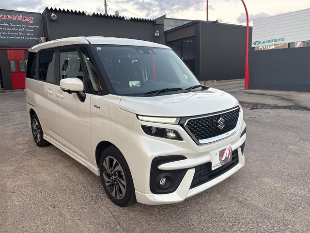 ソリオバンディット ハイブリッドＭＶ　４ＷＤ　全方位カメラ付きメモリーナビゲーション　ヘッドアップディスプレイ　スズキセーフィティサポート　衝突被害軽減システム　運転席助手席シートヒーター　両側パワースライドドア　サーキュレーター（6枚目）