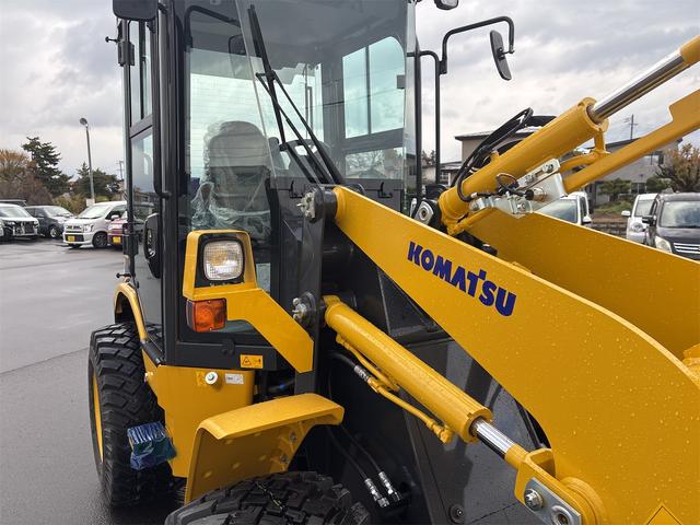 日本 コマツホイールローダー WA40-8 除雪仕様 未使用品(23枚目)