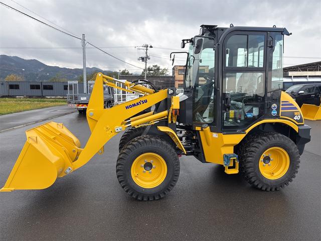 日本 コマツ ホイールローダー WA40-8 除雪仕様 未使用品(5枚目)
