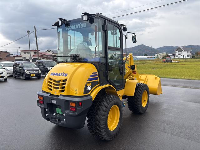 日本 コマツ ホイールローダー WA40-8 除雪仕様 未使用品(8枚目)
