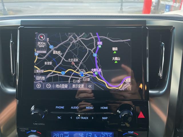 アルファード 2.5S タイプゴールドIII 4WD 9型ナビ フルセグ リアオットマンシート 後席モニター ETC2.0 両側パワースライドドア パワーバックドア バックカメラ(10枚目)