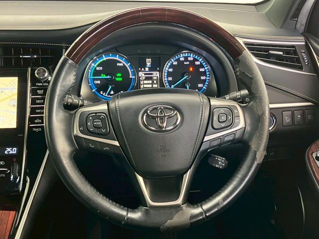 ハリアーハイブリッド プレミアム　アドバンスドパッケージ　ＪＢＬサウンド　純正８型ナビ　パノラミックビューモニター　地デジ　パワーシート　ＬＥＤライト　オートハイビーム　パワーバックドア　障害物センサー　プリクラッシュ　レーダークルーズ　レーンキープ　ＥＴＣ（12枚目）