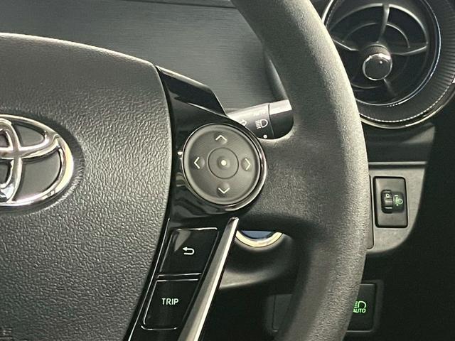 アクア S 後期型 衝突被害軽減ブレーキ レーンキープ オートハイビーム 純正ナビ バックモニター 地デジTV Bluetooth ステアリングリモコン スマートキー プッシュスタート オートエアコン ETC(10枚目)