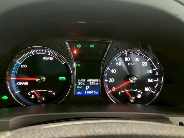 クラウンハイブリッド アスリートS クリアランスソナー LEDヘッドライト アダプティブクルーズコントロール パワーシート 純正ナビ バックカメラ フルセグTV MTモード 前後ドラレコ Bluetooth CD DVD ETC(8枚目)