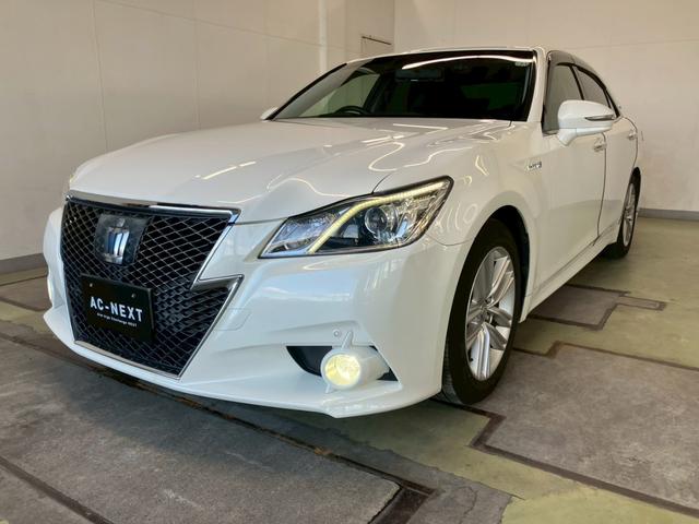 クラウンハイブリッド アスリートS クリアランスソナー LEDヘッドライト アダプティブクルーズコントロール パワーシート 純正ナビ バックカメラ フルセグTV MTモード 前後ドラレコ Bluetooth CD DVD ETC(37枚目)