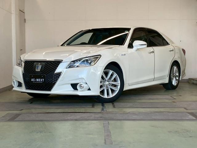 クラウンハイブリッド アスリートS クリアランスソナー LEDヘッドライト アダプティブクルーズコントロール パワーシート 純正ナビ バックカメラ フルセグTV MTモード 前後ドラレコ Bluetooth CD DVD ETC(41枚目)