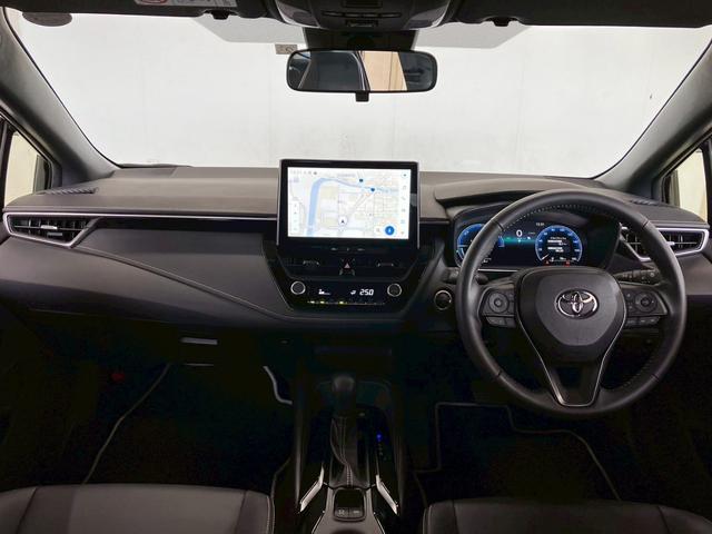カローラツーリング ハイブリッド ダブルバイビー ワンオーナー モデリスタフルエアロ 10.5インチDPオーディオ ハーフレザー LEDヘッドライト バックカメラ 衝突軽減ブレーキ レーンキープアシスト AC100V電源 オートハイビーム ACC(2枚目)