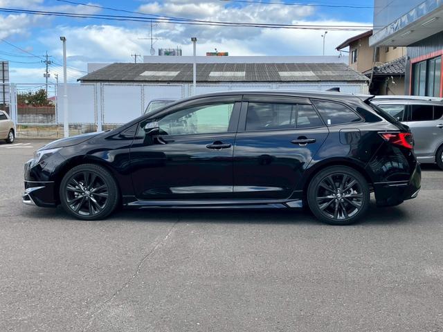 カローラツーリング ハイブリッド ダブルバイビー ワンオーナー モデリスタフルエアロ 10.5インチDPオーディオ ハーフレザー LEDヘッドライト バックカメラ 衝突軽減ブレーキ レーンキープアシスト AC100V電源 オートハイビーム ACC(5枚目)