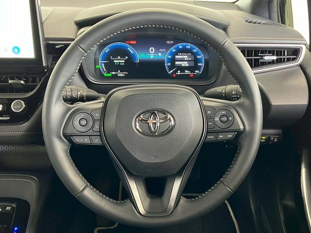 カローラツーリング ハイブリッド ダブルバイビー ワンオーナー モデリスタフルエアロ 10.5インチDPオーディオ ハーフレザー LEDヘッドライト バックカメラ 衝突軽減ブレーキ レーンキープアシスト AC100V電源 オートハイビーム ACC(11枚目)