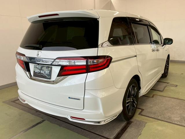 オデッセイハイブリッド ハイブリッドアブソルート・ホンダセンシングEXパック 7人乗 BSM LEDライト アルパインフリップダウ /両側電動スライドドア ハーフレザー パワーシート 衝突軽減ブレーキ レーンキープ バックカメラ フルセグ Bluetooth CD DVD(27枚目)