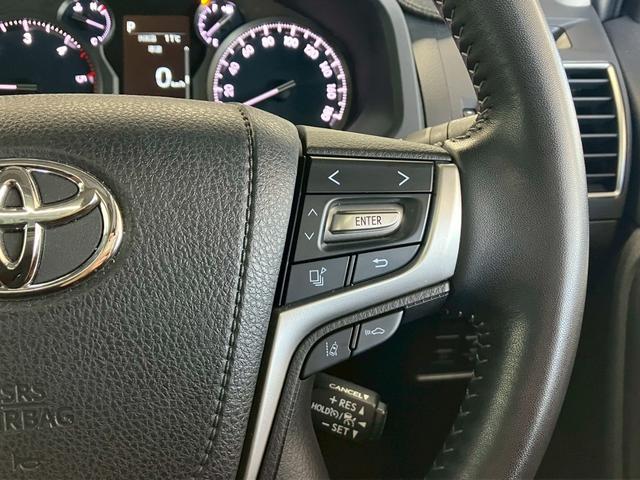 ランドクルーザープラド TX Lパッケージ 70thアニバーサリーリミテッド 1オーナー ムーンルーフ JAOSスキッププレート ガナドールマフラー RAYS18インチAW リフトアップ 9型ナビ バックカメラ シートヒーター 茶側シート LEDライト ACC セーフティセンス(16枚目)