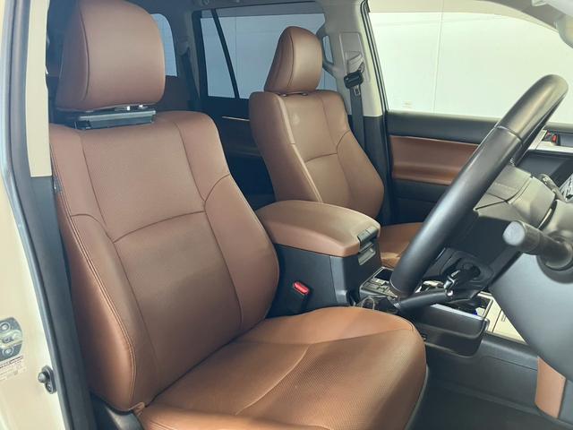 ランドクルーザープラド TX Lパッケージ 70thアニバーサリーリミテッド 1オーナー ムーンルーフ JAOSスキッププレート ガナドールマフラー RAYS18インチAW リフトアップ 9型ナビ バックカメラ シートヒーター 茶側シート LEDライト ACC セーフティセンス(35枚目)