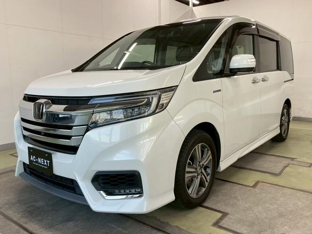 ステップワゴンスパーダ スパーダハイブリッド　Ｇ・ＥＸ　ホンダセンシング　純正９インチナビ　１０インチフリップダウンモニター　全周囲カメラ　ＡＣＣ　ＬＥＤライト　両側電動ドア　衝突軽減ブレーキ　ドラレコ　後席エアコン　ＥＴＣ　横滑り防止　シートヒーター　ハーフレザーシート（41枚目）