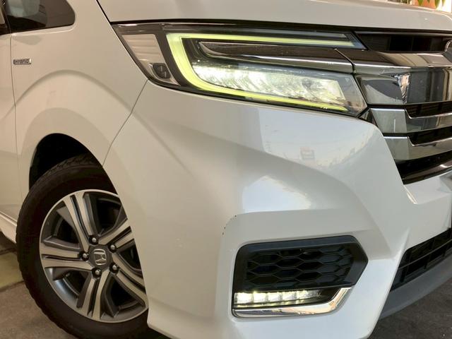 ステップワゴンスパーダ スパーダハイブリッド　Ｇ・ＥＸ　ホンダセンシング　純正９インチナビ　１０インチフリップダウンモニター　全周囲カメラ　ＡＣＣ　ＬＥＤライト　両側電動ドア　衝突軽減ブレーキ　ドラレコ　後席エアコン　ＥＴＣ　横滑り防止　シートヒーター　ハーフレザーシート（42枚目）