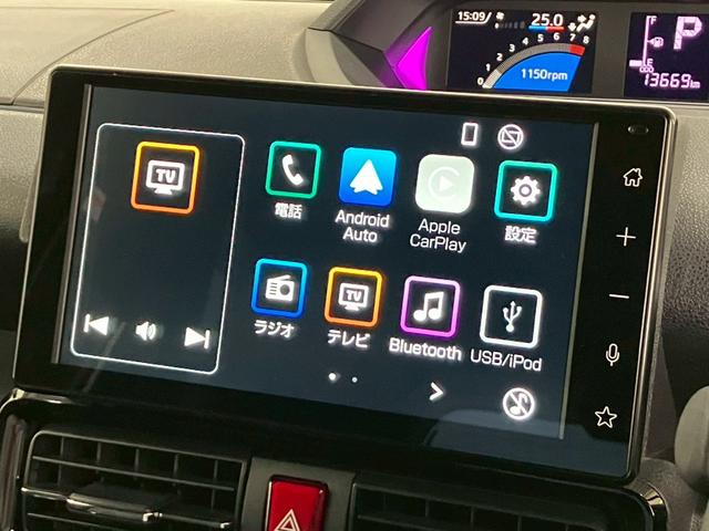 タント カスタムＲＳ　両側電動スライド　ターボ車　純正９インチディスプレイオーディオ　バックカメラ　地デジ　ＣａｒＰｌａｙ　シートヒーター　ＬＥＤヘッドライト　クリアランスソナー　衝突被害軽減ブレーキ　レーンキープ　後期型（11枚目）
