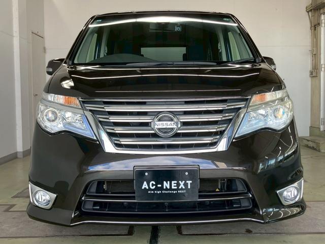 セレナ ハイウェイスター　Ｖセレクション＋セーフティ　ＳＨＶ　純正８インチナビ　純正フリップダウン　両側電動スライドドア　ＬＥＤヘッドライト　クルーズコントロール　ドラレコ　フルセグＴＶ　Ｂｌｕｅｔｏｏｔｈ　ＣＤ　ＤＶＤ　衝突軽減ブレーキ　レーンキープアシスト（4枚目）