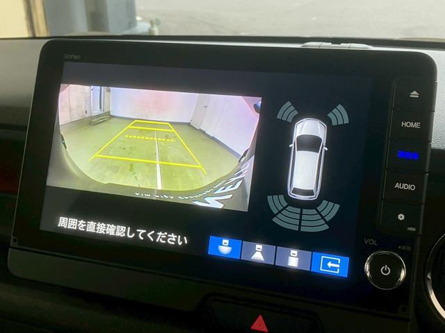 Ｎ－ＢＯＸカスタム ターボ　純正９インチナビ　純正フリップダウンＭ　両側電動スライドドア　アダプティブクルコン　ＬＥＤヘッドライト　クリアランスソナー　ハーフレザーシート　シートヒーター　ＭＴモード　フルセグＴＶ　バックカメラ（15枚目）