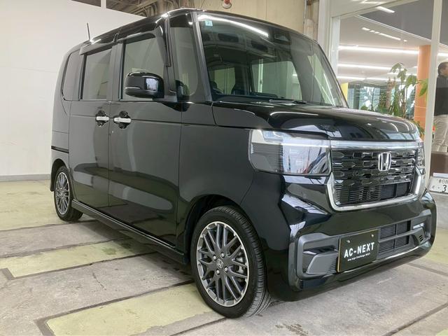 Ｎ－ＢＯＸカスタム ターボ　純正９インチナビ　純正フリップダウンＭ　両側電動スライドドア　アダプティブクルコン　ＬＥＤヘッドライト　クリアランスソナー　ハーフレザーシート　シートヒーター　ＭＴモード　フルセグＴＶ　バックカメラ（26枚目）