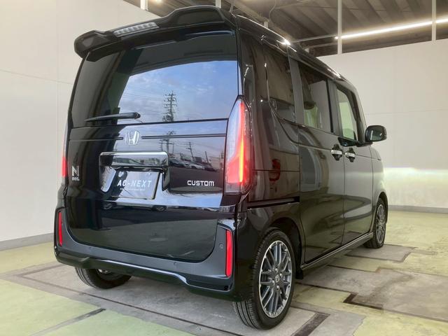 Ｎ－ＢＯＸカスタム ターボ　純正９インチナビ　純正フリップダウンＭ　両側電動スライドドア　アダプティブクルコン　ＬＥＤヘッドライト　クリアランスソナー　ハーフレザーシート　シートヒーター　ＭＴモード　フルセグＴＶ　バックカメラ（28枚目）