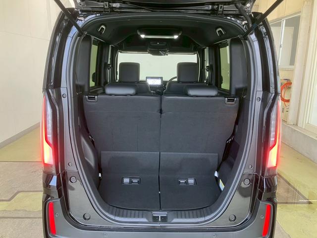 Ｎ－ＢＯＸカスタム ターボ　純正９インチナビ　純正フリップダウンＭ　両側電動スライドドア　アダプティブクルコン　ＬＥＤヘッドライト　クリアランスソナー　ハーフレザーシート　シートヒーター　ＭＴモード　フルセグＴＶ　バックカメラ（34枚目）