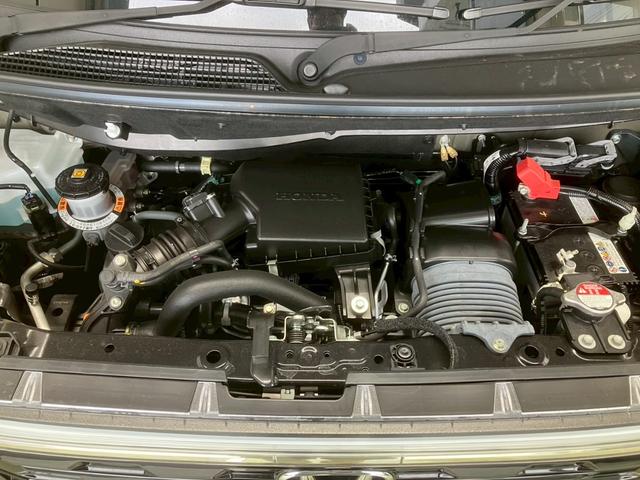 Ｎ－ＢＯＸカスタム ターボ　純正９インチナビ　純正フリップダウンＭ　両側電動スライドドア　アダプティブクルコン　ＬＥＤヘッドライト　クリアランスソナー　ハーフレザーシート　シートヒーター　ＭＴモード　フルセグＴＶ　バックカメラ（37枚目）