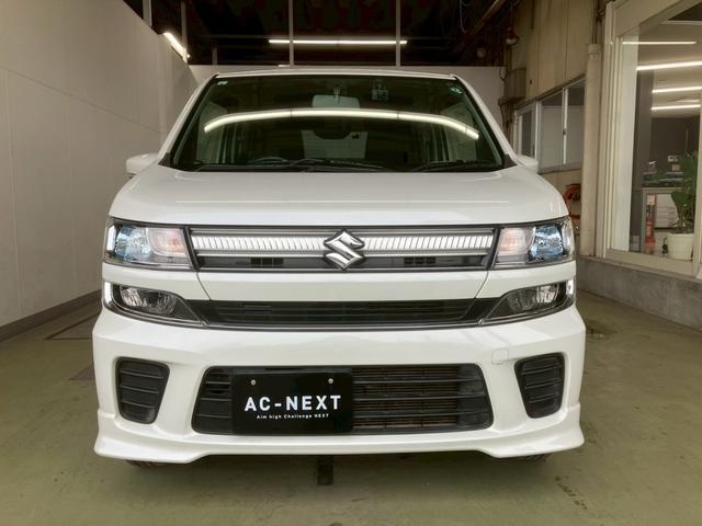 ワゴンＲ ハイブリッドＦＺ　ＬＥＤヘッドライト　シートヒーター　Ｂｌｕｅｔｏｏｔｈ　ケンウッド７インチナビ　バックカメラ　シートカバー　フルセグＴＶ　ＣＤ　ＤＶＤ　プッシュスタート　オートライト　ドラレコ　ＥＴＣ　電動格納ミラー（4枚目）