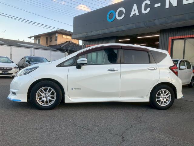 ノート ｅ－パワー　Ｘ　純正エアロ　純正ナビ　アラウンドビューモニター　デジタルインナーミラー　フルセグＴＶ　障害物センサー　衝突軽減ブレーキ　レーンキープアシスト　ＣＤ　ＤＶＤ　Ｂｌｕｅｔｏｏｔｈ　ＥＴＣ　純正ドラレコ（5枚目）