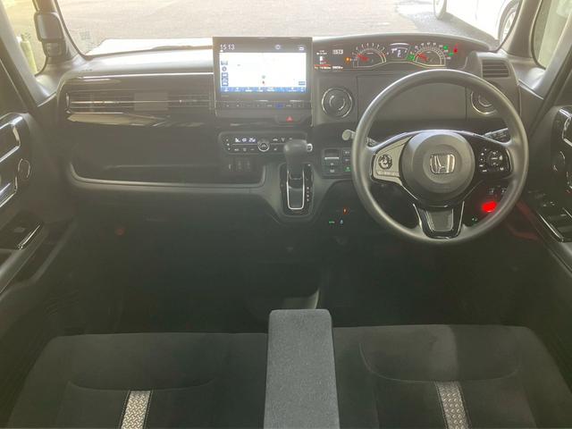 N-BOXカスタム L 純正8型ナビ バックカメラ 両側パワースライドドア LEDライト オートハイビーム ホンダセンシング アダプティブクルーズコントロール レーンキープ ステアリングリモコン シートヒーター 前後ドラレコ(2枚目)