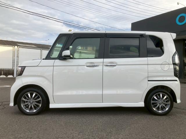 N-BOXカスタム L 純正8型ナビ バックカメラ 両側パワースライドドア LEDライト オートハイビーム ホンダセンシング アダプティブクルーズコントロール レーンキープ ステアリングリモコン シートヒーター 前後ドラレコ(5枚目)