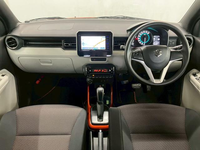 イグニス ハイブリッドＭＸ　セーフティパッケージ装着車　シートヒーター　７インチナビ　バックカメラ　フルセグ　ＣＤ　ＤＶＤ　Ｂｌｕｅｔｏｏｔｈ　衝突軽減ブレーキ　レーンキープアシスト　ステアリングスイッチ　横滑り防止装置　１オナ（2枚目）