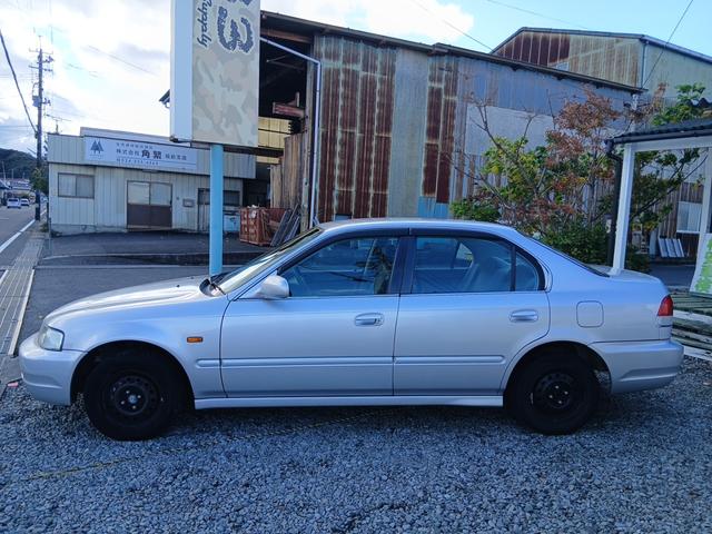 ドマーニ 15E 運転席&助手席エアバック ABS エアコン AT ホンダ純正カセット&CDデッキ(4枚目)