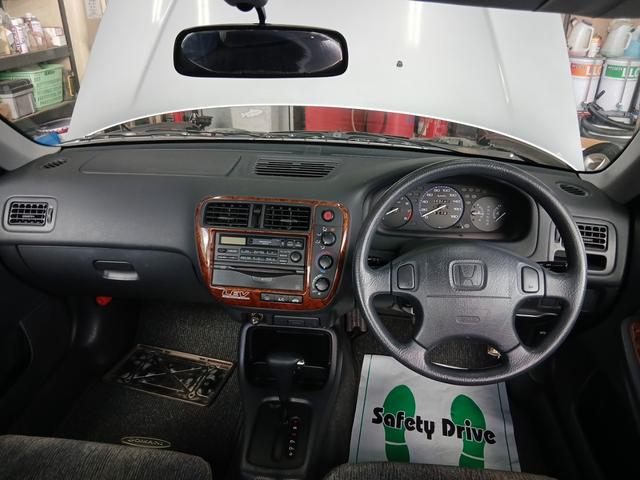 ドマーニ 15E 運転席&助手席エアバック ABS エアコン AT ホンダ純正カセット&CDデッキ(10枚目)