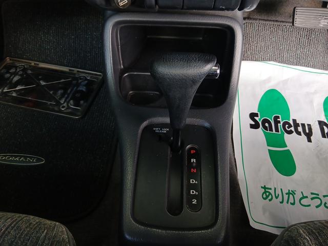 ドマーニ 15E 運転席&助手席エアバック ABS エアコン AT ホンダ純正カセット&CDデッキ(17枚目)