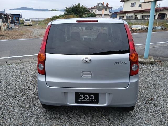 ミラ Ｘ　ＡＢＳ　ＡＣ　ＥＴＣ　運転席＆助手席エアバック　ヘッドライトレベライザー　キーレスエントリー　ナビ（6枚目）