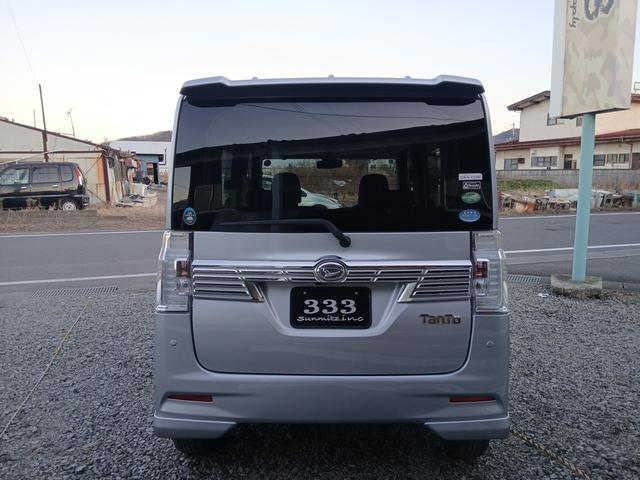 タント カスタムＸ　ＳＡＩＩ　４ＷＤ　　ロードサポート付き走行距離無制限保証　パワースライドドア　スマートアシスト　エコアイドル　横滑り防止　バックカメラ　プッシュスタート　ＡＢＳ　スマートキー　ナビ　ＴＶ（6枚目）