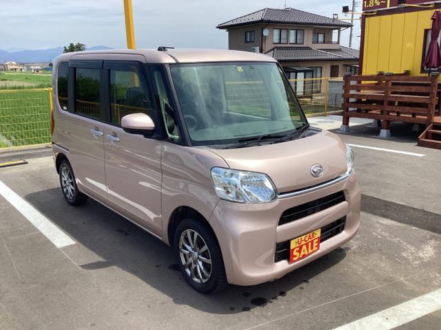 タント Ｌ　１年保証付！！　ＡＢＳ　４ＷＤ　横滑り防止装置　アイドリングストップ　両川スライドドア片側電動スライド　シートヒーター　スペアキー　プッシュスタート　ベンチシート（8枚目）