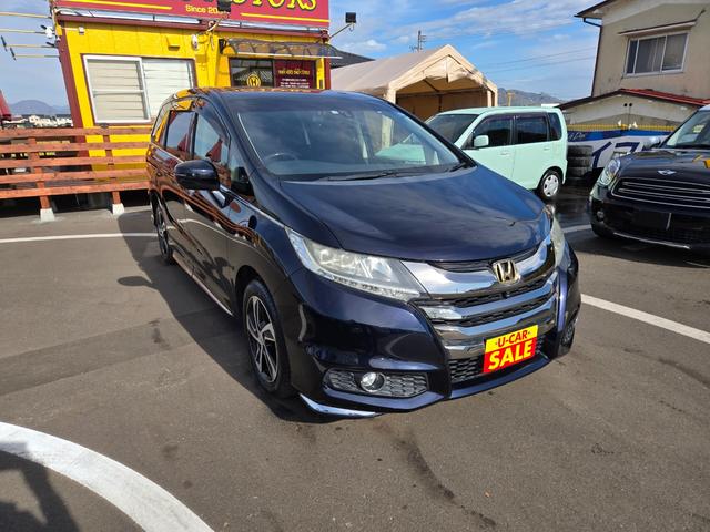 ホンダ オデッセイ アブソルート・EX 4WD ABS プッシュ