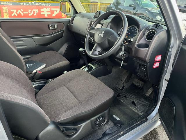 パジェロミニ ＶＲ　１年保証付　４ＷＤ　ナビ・ＴＶ（フルセグ）　純正１５インチアルミ　キーレスエントリー　Ｂｌｕｅｔｏｏｔｈ接続可（10枚目）