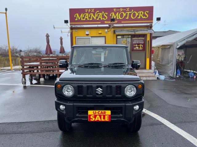 ジムニー ＸＣ　メーカー保証付　届け出済未使用車　４ＷＤ　純正アルミ　衝突被害軽減システム　スペアキー　ＬＥＤヘッドランプ　クリアランスソナー　シートヒータ（2枚目）