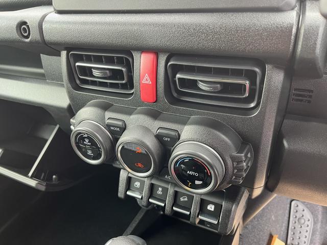 ジムニー ＸＣ　メーカー保証付　届け出済未使用車　４ＷＤ　純正アルミ　衝突被害軽減システム　スペアキー　ＬＥＤヘッドランプ　クリアランスソナー　シートヒータ（15枚目）