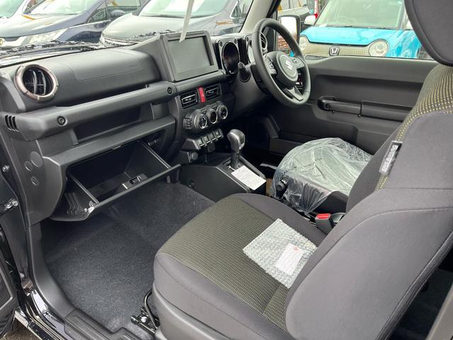 ジムニー ＸＣ　メーカー保証付　届け出済未使用車　４ＷＤ　純正アルミ　衝突被害軽減システム　スペアキー　ＬＥＤヘッドランプ　クリアランスソナー　シートヒータ（33枚目）