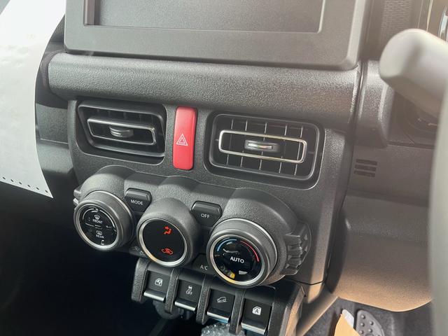 ジムニー ＸＣ　メーカー保証付　届け出済未使用車　４ＷＤ　純正アルミ　衝突被害軽減システム　スペアキー　ＬＥＤヘッドランプ　クリアランスソナー　シートヒータ（14枚目）