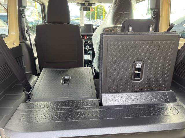 ジムニー ＸＣ　メーカー保証付　届け出済未使用車　４ＷＤ　純正アルミ　衝突被害軽減システム　スペアキー　ＬＥＤヘッドランプ　クリアランスソナー　シートヒータ（24枚目）