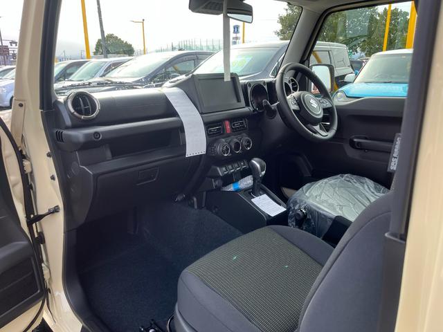 ジムニー ＸＣ　メーカー保証付　届け出済未使用車　４ＷＤ　純正アルミ　衝突被害軽減システム　スペアキー　ＬＥＤヘッドランプ　クリアランスソナー　シートヒータ（28枚目）