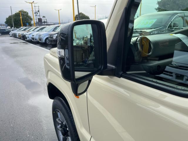 ジムニー ＸＣ　メーカー保証付　届け出済未使用車　４ＷＤ　純正アルミ　衝突被害軽減システム　スペアキー　ＬＥＤヘッドランプ　クリアランスソナー　シートヒータ（32枚目）