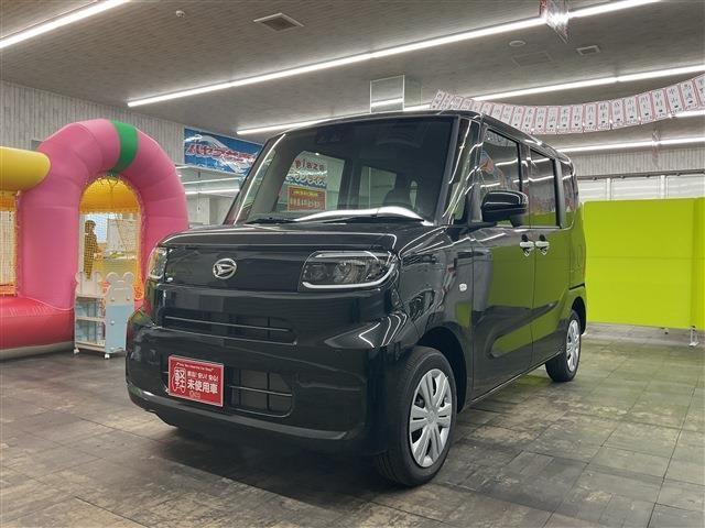 タント Ｌ　４ＷＤ　届出済未使用車　スマートキー　アイドリングストップ　衝突被害軽減システム　衝突安全ボディ　盗難防止システム　クリアランスソナー　シートヒーター　フルフラット　レーンアシスト　ＬＥＤヘッドランプ（2枚目）