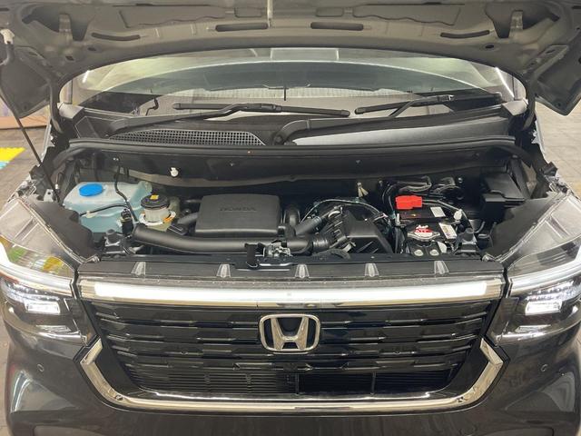 Ｎ－ＢＯＸカスタム ベースグレード　４ＷＤ　届出済未使用車　スマートキー　アイドリングストップ　衝突被害軽減システム　盗難防止システム　クリアランスソナー　シートヒーター　バックカメラ　サイドカメラ　ＬＥＤヘッドランプ　レーンアシスト（49枚目）