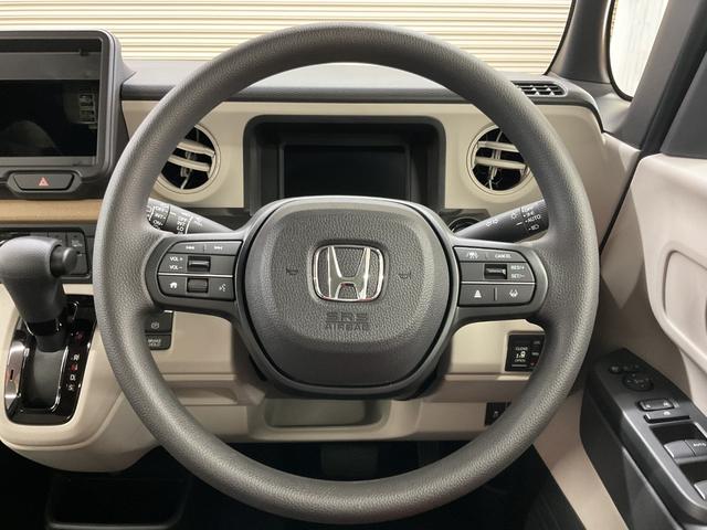 Ｎ－ＢＯＸ ベースグレード　４ＷＤ　届出済未使用車　スマートキー　アイドリングストップ　衝突被害軽減システム　衝突安全ボディ　盗難防止システム　クリアランスソナー　シートヒーター　ＬＥＤヘッドランプ　サイドカメラ　バックカメラ（24枚目）