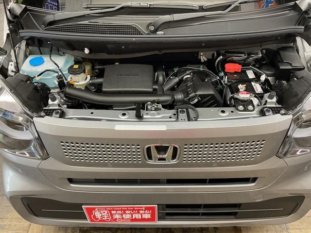 Ｎ－ＢＯＸ ベースグレード　４ＷＤ　届出済未使用車　スマートキー　アイドリングストップ　衝突被害軽減システム　衝突安全ボディ　盗難防止システム　クリアランスソナー　シートヒーター　ＬＥＤヘッドランプ　サイドカメラ　バックカメラ（64枚目）