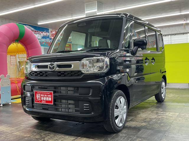 フレアワゴン ＸＧ　４ＷＤ　届出済未使用車　スマートキー　アイドリングストップ　衝突被害軽減システム　衝突安全ボディ　盗難防止システム　クリアランスソナー　シートヒーター（3枚目）